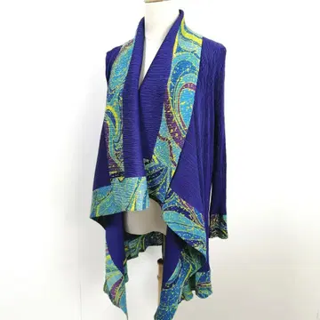 컨디션 최상 벨튜베리 플리츠 가디건 신축 변형 고급 M~L