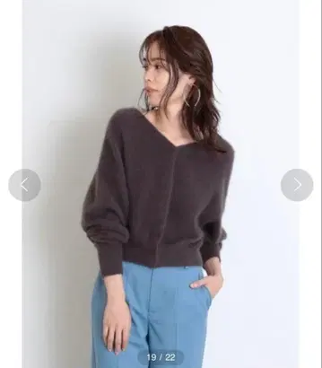 SNIDEL 스나이델 라쿤 숏 볼레로 가디건