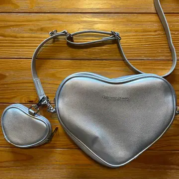 [ 새상품급 ] merry jenny double 하트 숄더백