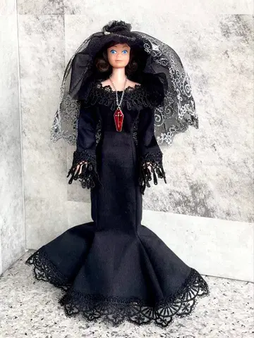 Barbie 고스 시크 드레스 세트