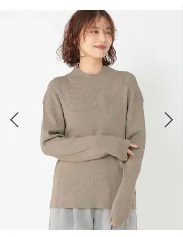 스튜디오 클립 12 게이지 실크 MIX 하이넥 풀오버