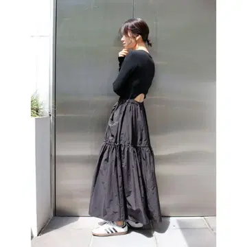 Ungrid 도킹 개더 원피스 언그리드