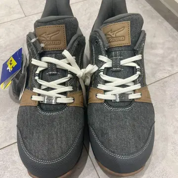 미즈노 작업화 그레이 브라운 F1GA2414 안전화