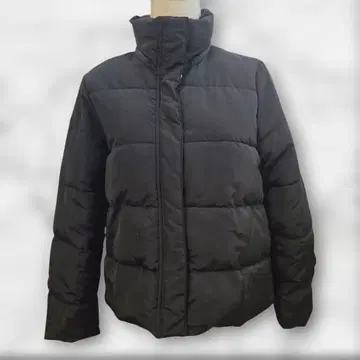 INGNI 에코 다운 숏코트 M 블랙 후드 없음