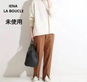 미사용 IENA LA BOUCLE 이에나 울 스무스 슬랙스 38