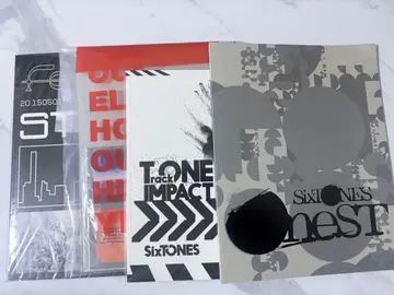 SixTONES 라이브 투어 팜플렛 4점 묶음 판매