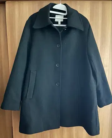 H&M 코트 블랙 M