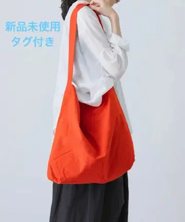 [ 미사용 새상품 ] 카구레 코튼 숄더백