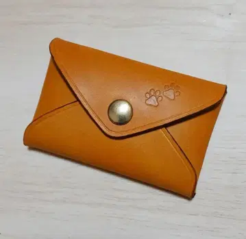 레터형 카드 케이스 가죽