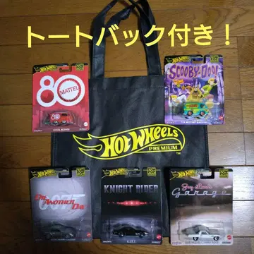 핫휠 팝 컬처 5대 세트 프리미엄 로고 포함 백 증정