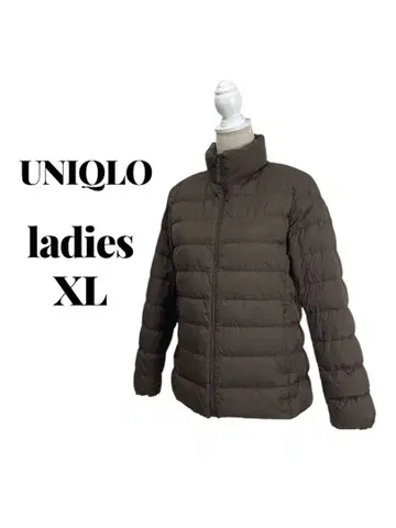 UNIQLO 유니클로 울트라 라이트 다운 자켓 브라운 여성용 XL