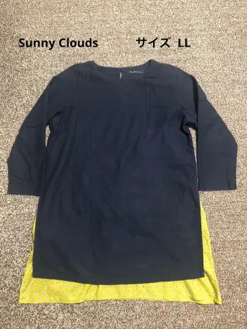 Sunny Clouds 네이비 튜닉 LL