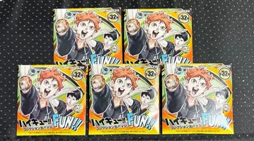 하이큐!! 컬렉션 캔뱃지 FUN 미개봉