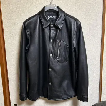 Schott 블랙 가죽 자켓 L