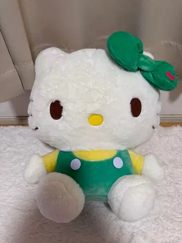 헬로키티 크림 소다 인형 GJ 봉제 인형 새상품 42cm