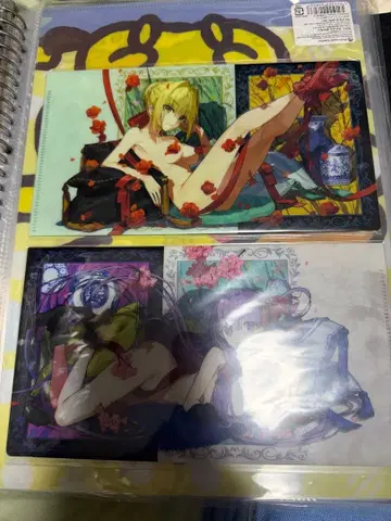 와다 아루코전 네로 클라우디우스 BB 티켓 홀더 전 2종 세트