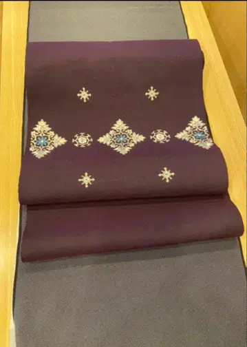 [ 키쿠쥬 ] 나고야 오비 완성품 자수