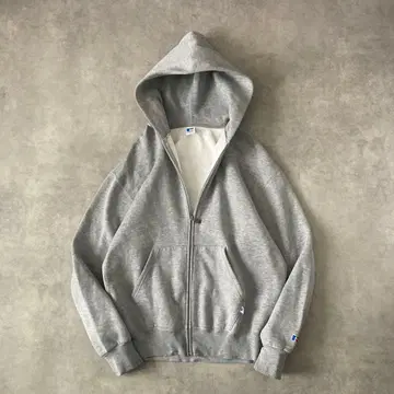 2000s 러셀 애슬레틱 집업 파카 GRY