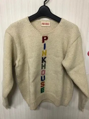 PINK HOUSE 아이보리 니트 스웨터