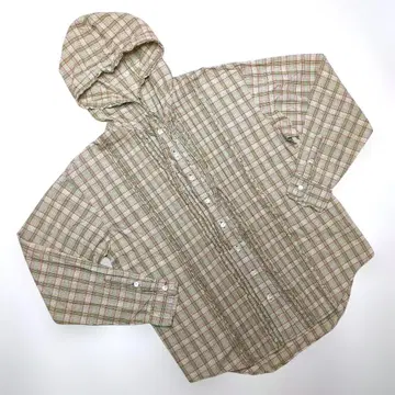 핑크하우스 체크 프릴 블라우스