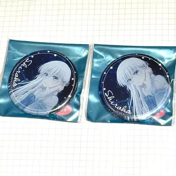 Summer Pockets 시로하 캔뱃지 2점