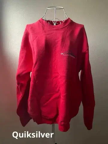 퀵실버 남성용 트레이닝복 빨간색