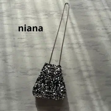 niana  숄더백 스팽글 포멀 2way