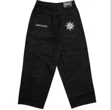 NOREMID 블랙 리지드 데님