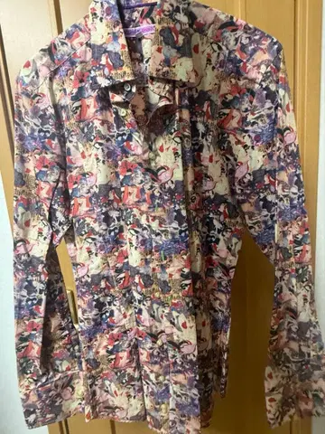 COTON DOUX 패턴 셔츠