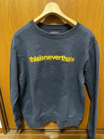 thisisneverthat 다크 그레이 맨투맨 S