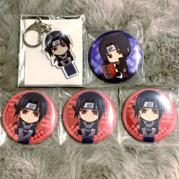 NARUTO 우치하 이타치 캔뱃지 플레이백  아사쿠사