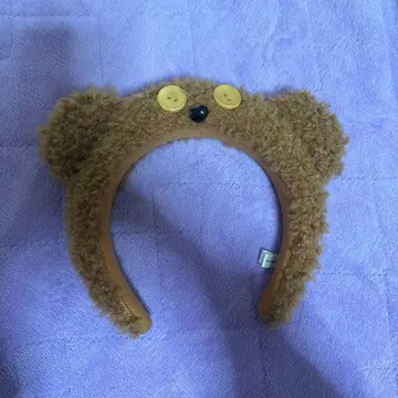 곰 귀 디자인 머리띠