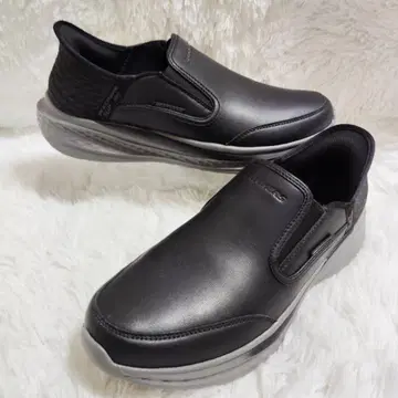 미사용급! 스케쳐스 슬립인즈 블랙 27.5cm 사이드 고어