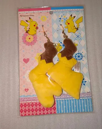 포켓몬 페어 피카츄 꼬리 스트랩 페어 피카츄