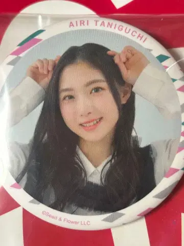 타니구치 아이리 원형 캔뱃지