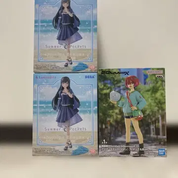 Summer Pockets & Gundam GQ 피규어