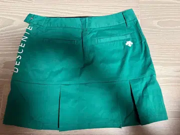DESCENTE 그린 플리츠 스커트 데상트 골프 PING