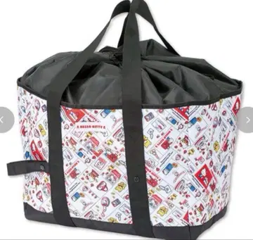 새상품 키티 쇼핑백 레트로 화이트 에코백 KITTY 보냉