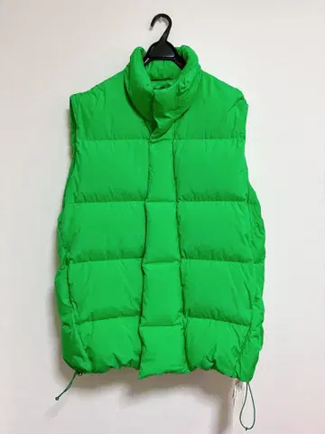 새상품 PaDD 패드 볼륨 다운 베스트 다운 자켓 블루종 에스트네이션