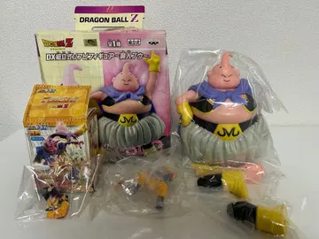 드래곤볼 DX 소프트 비닐 피규어 마인 부우와 손오공 & 갓세트