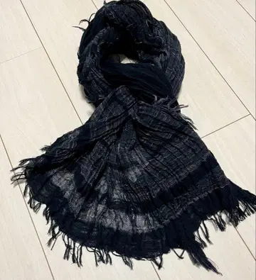 tamaki niime roots shawl BIG cotton100%