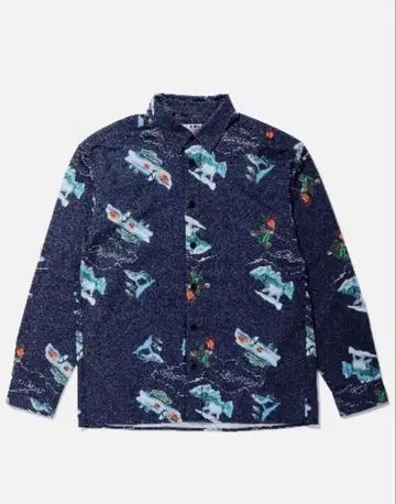 CHALLENGER / L/S FLANNEL PRINTED SHIRT