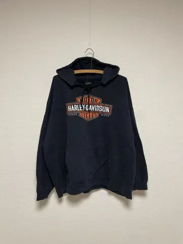 HARLEY DAVIDSON 페이드 보로 후드티 할리데이비슨