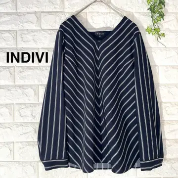 새상품 INDIVI 블라우스 인디비 블라우스 40 사이즈