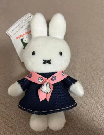 데님 & 스카프 미피 마스코트 유라쿠초 POPUP 한정판 miffy