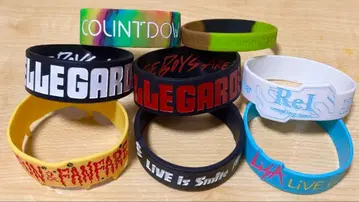 LiSA 러버 밴드 8개 세트 2