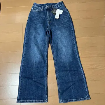 E ii S 와이드 스트레이트 데님 S 사이즈