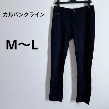 캘빈클라인 [L] 블랙 스키니 팬츠 캐주얼