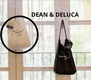 하와이 한정판 DEAN & DELUCA 딘앤델루카 에코백 화이트