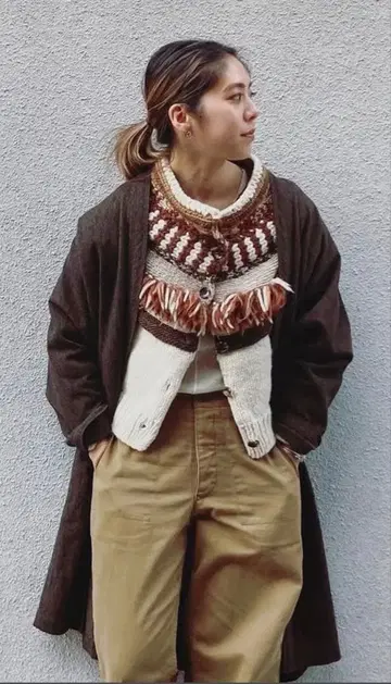 nowos 가운 코트 M